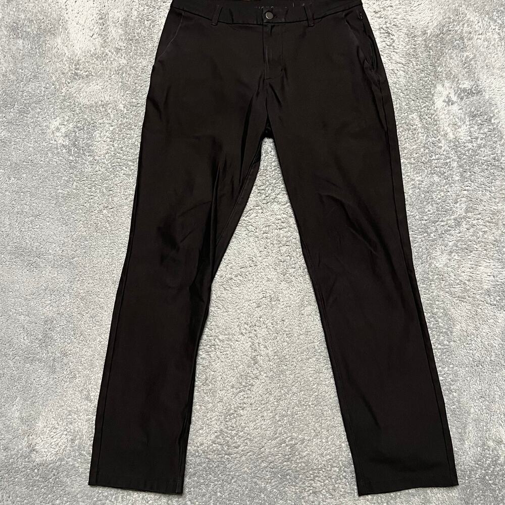 7 Diamonds Pants Mens 32 x28.5 Black Performance Hiking ** wearing